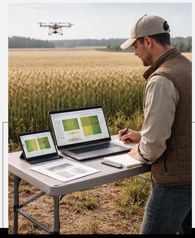 Система AI прогнозирования урожайности для точных агрономий в Муравленке