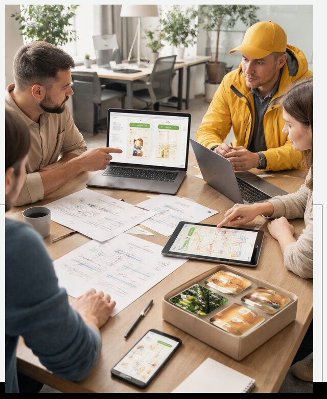 Разработка агрегатора доставки еды в Муравленке от 16059 р., АвикейМрв