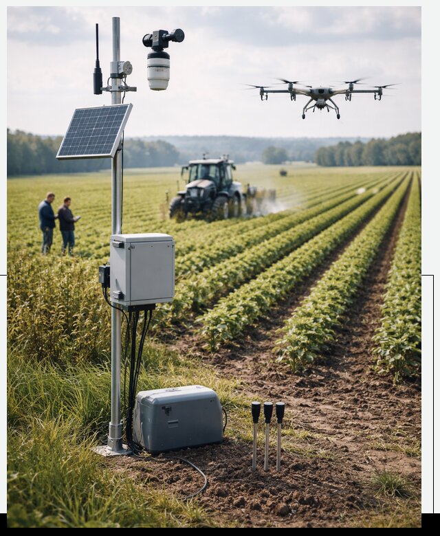 Разработка IoT мониторинга полей в Муравленке от 9100 р. | АвикейМрв